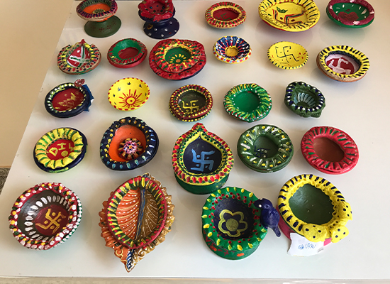 Diya Making at Amarpushp