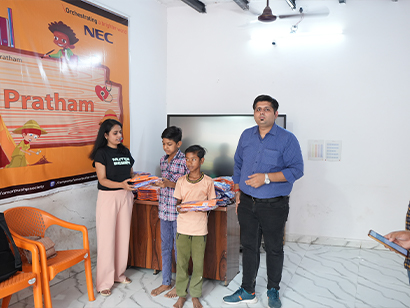 Uniform Distribution at Shiksha Pratham2